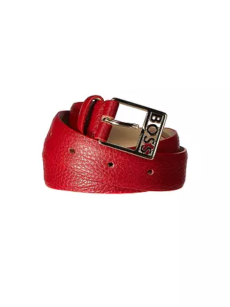 BOSS | Ceinture en cuir Alicia | rot